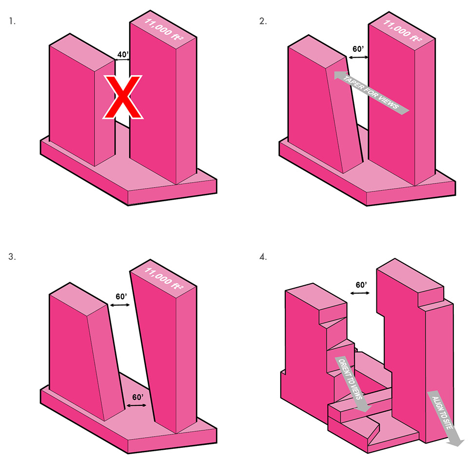 OMA 设计的纽约 EAGLE + WEST 住宅塔楼，巧妙解决空间限制问题-21
