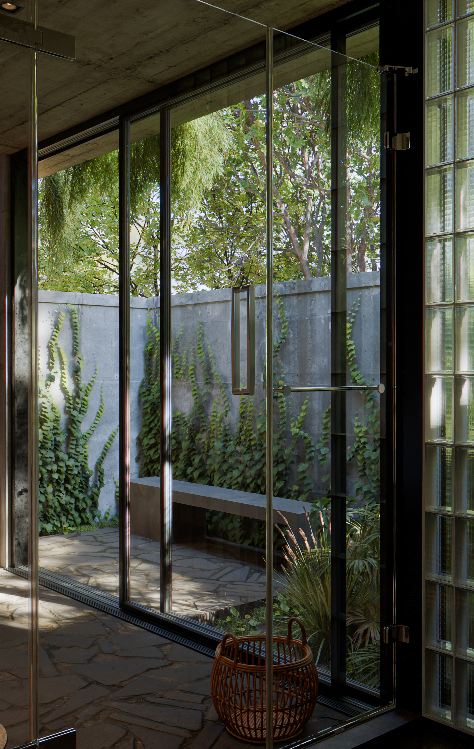 Concrecte可能拼写错误，正确的可能是Concrete ，Concrete bathroom可译为混凝土浴室 丨加拿大-5