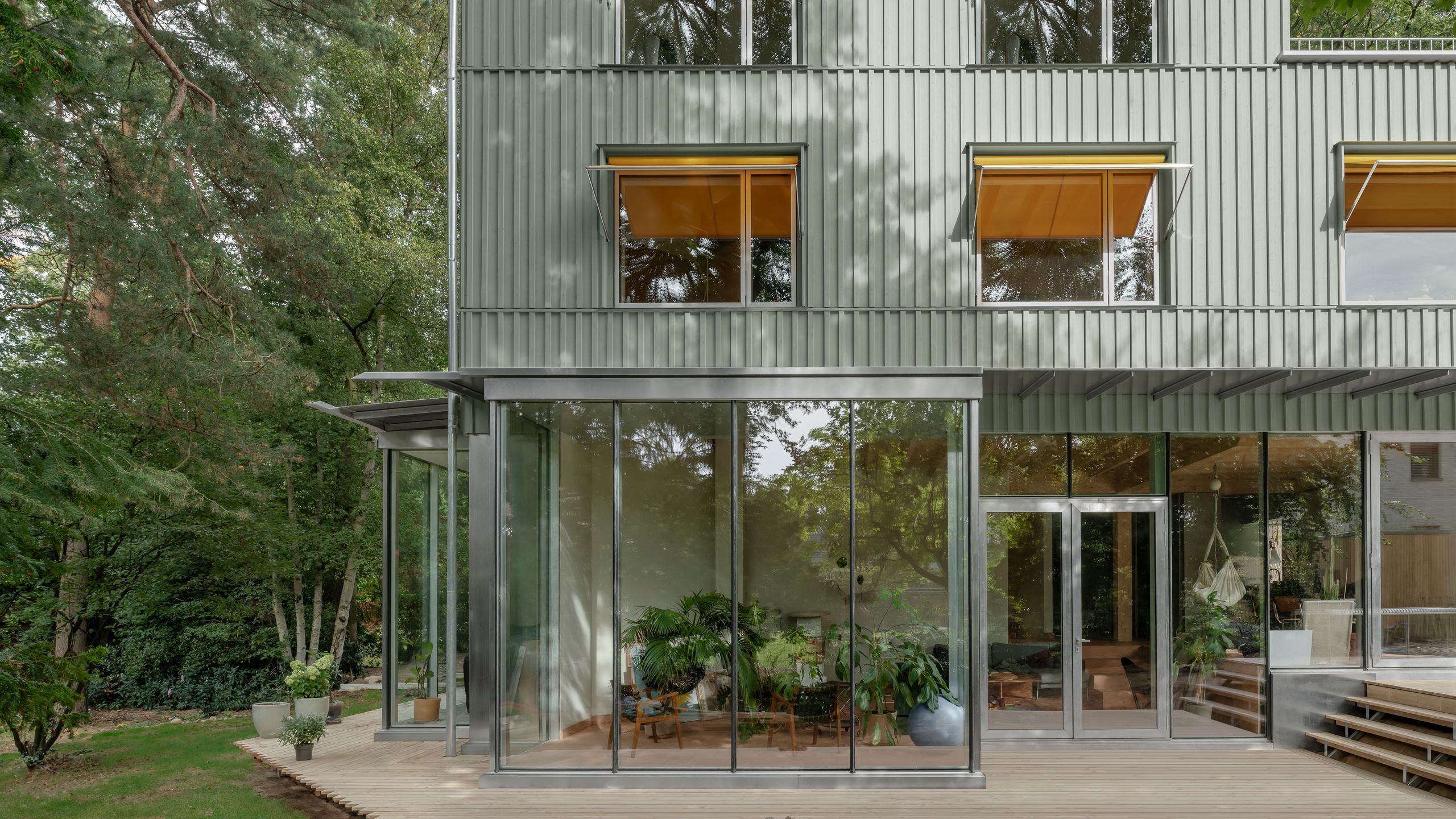 汉堡环绕树林建造的木屋丨德国汉堡丨汉堡Studio Noto建筑事务所-2