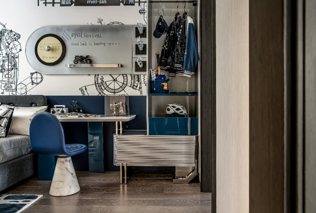 广州越秀·星航 141㎡样板房丨中国广州丨广州安研室内设计咨询有限公司-35