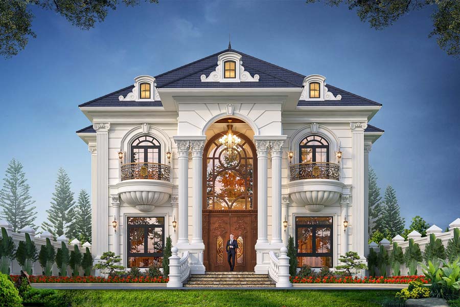 25 + 样板二层花园别墅设计案例-21