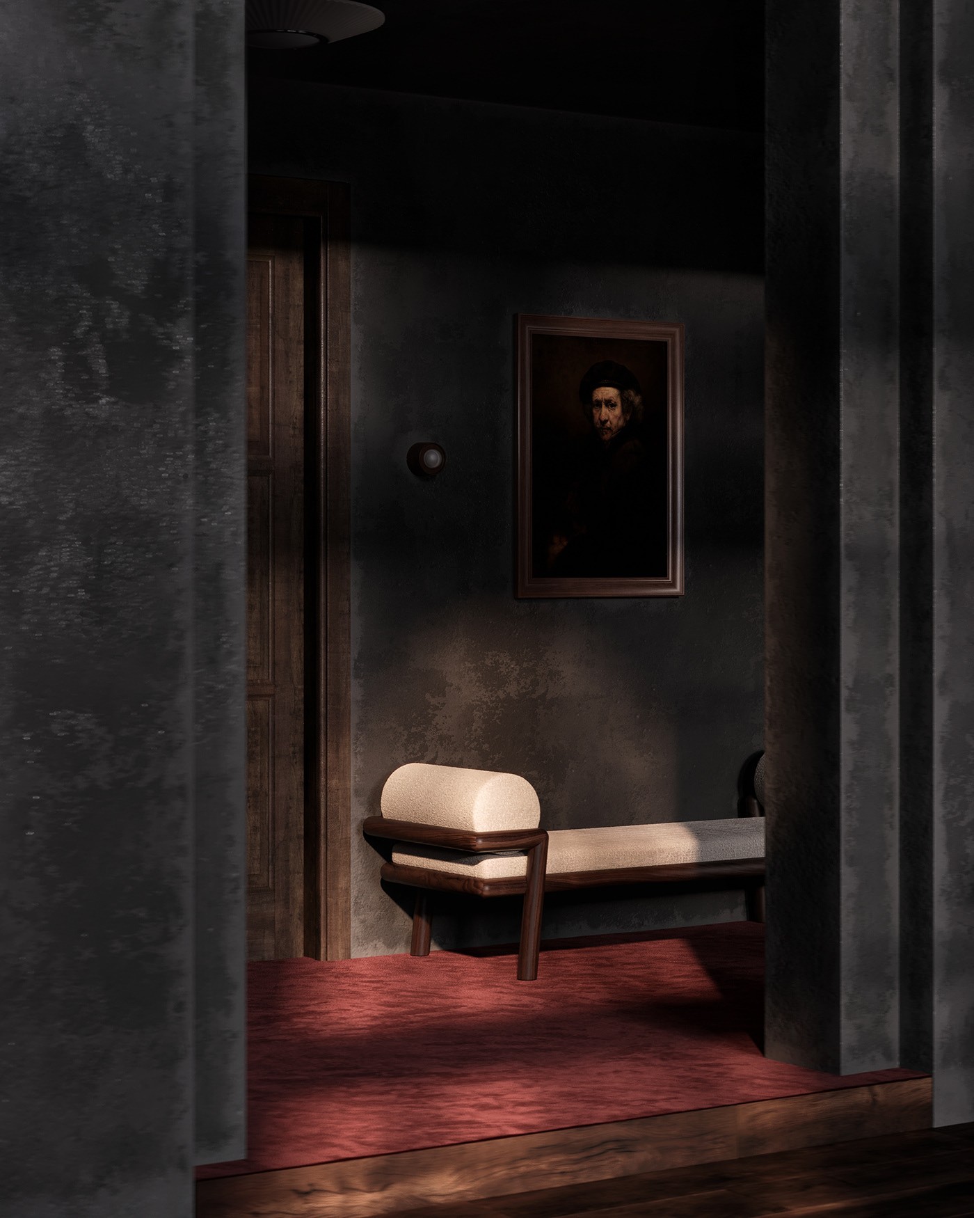 Julia Artukh“深色别墅”概念设计项目-12