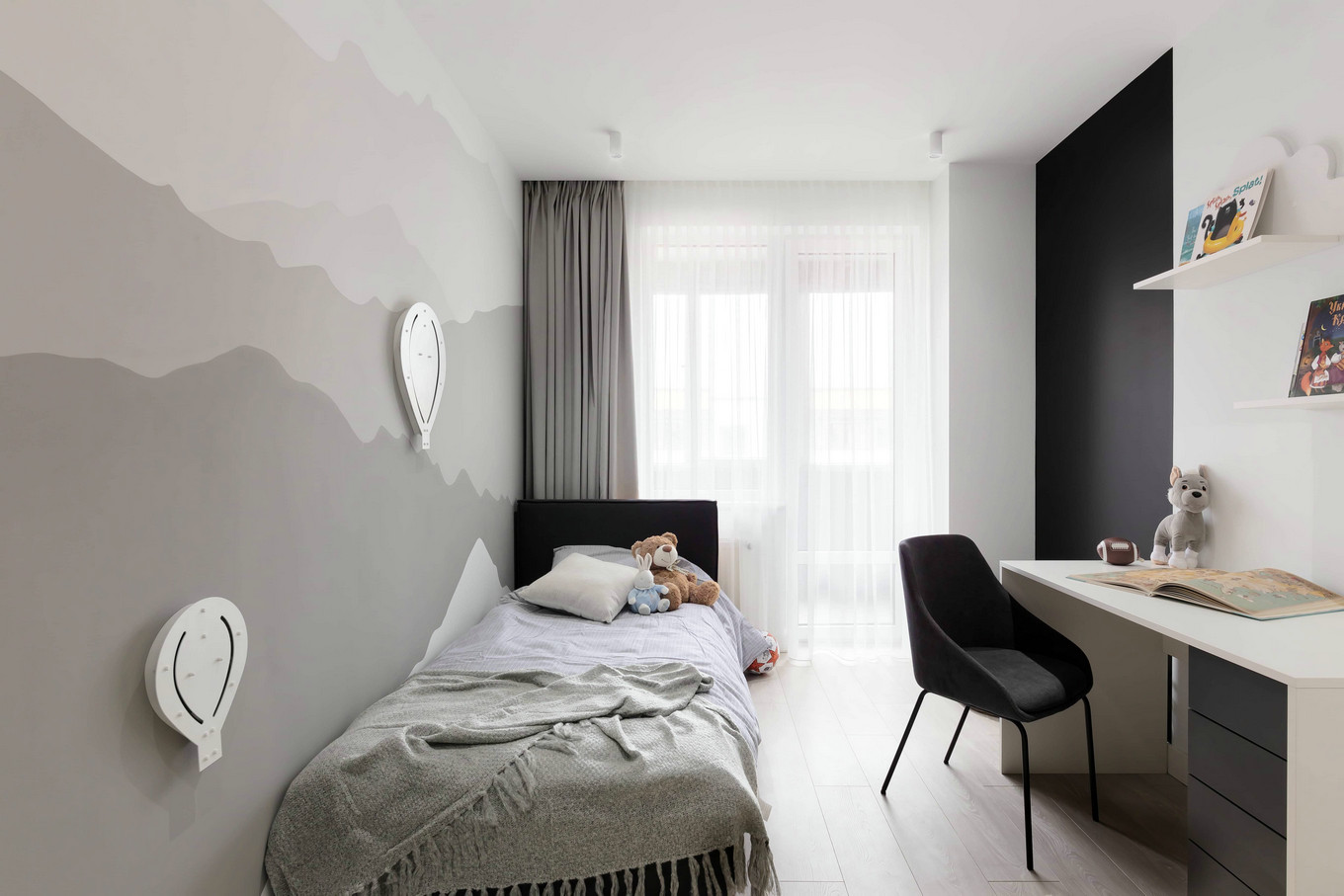 乌克兰 92㎡艺术气息住宅设计-30