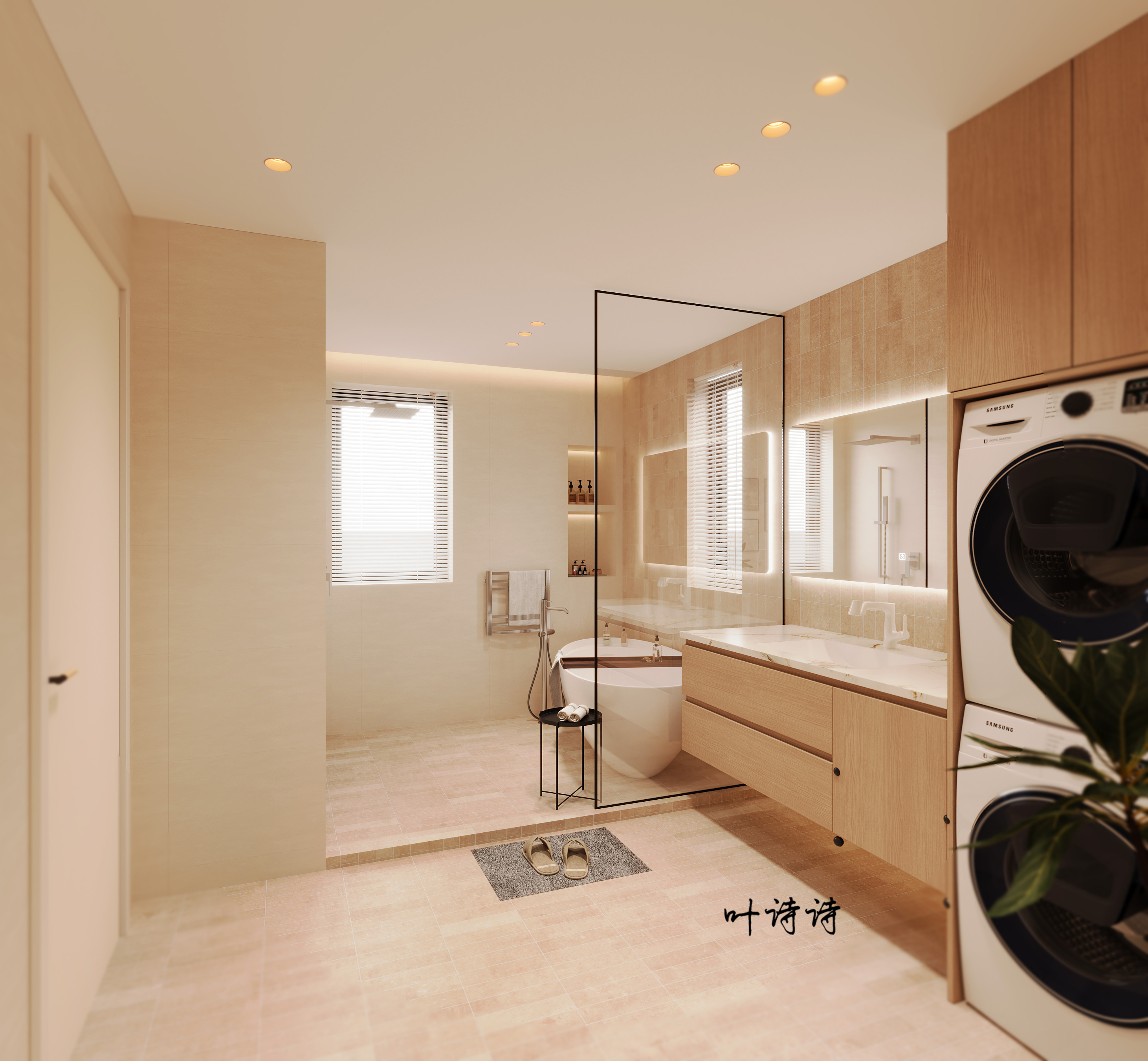 轻松治愈的原木风小家-2