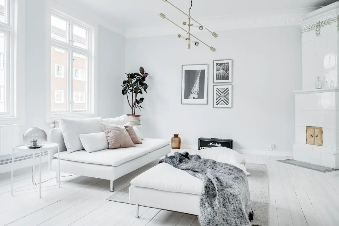 纯白之美 | 极简主义室内设计案例-1