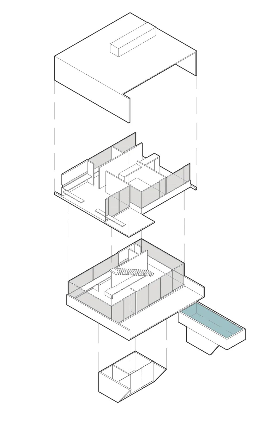 阿根廷自然纯粹清水混凝土住宅设计-96
