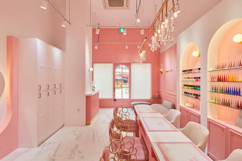 18 平粉色小店，甜美空间设计-4