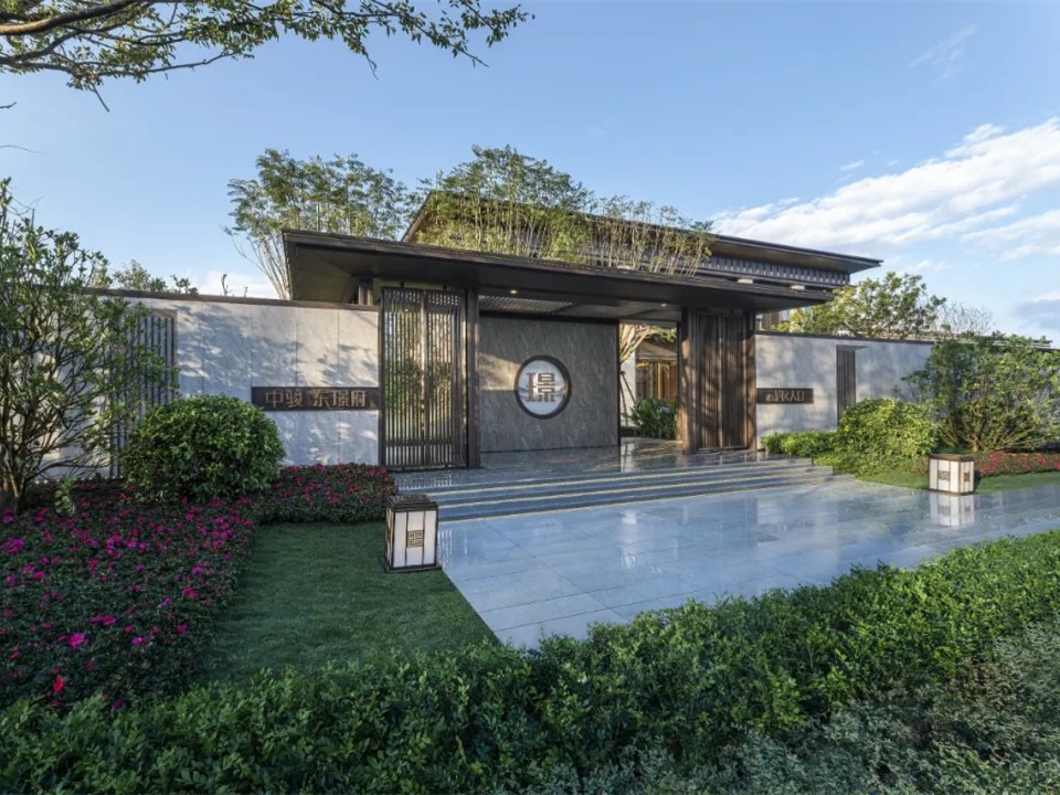 泉州晋江中骏·东璟府示范区景观-3