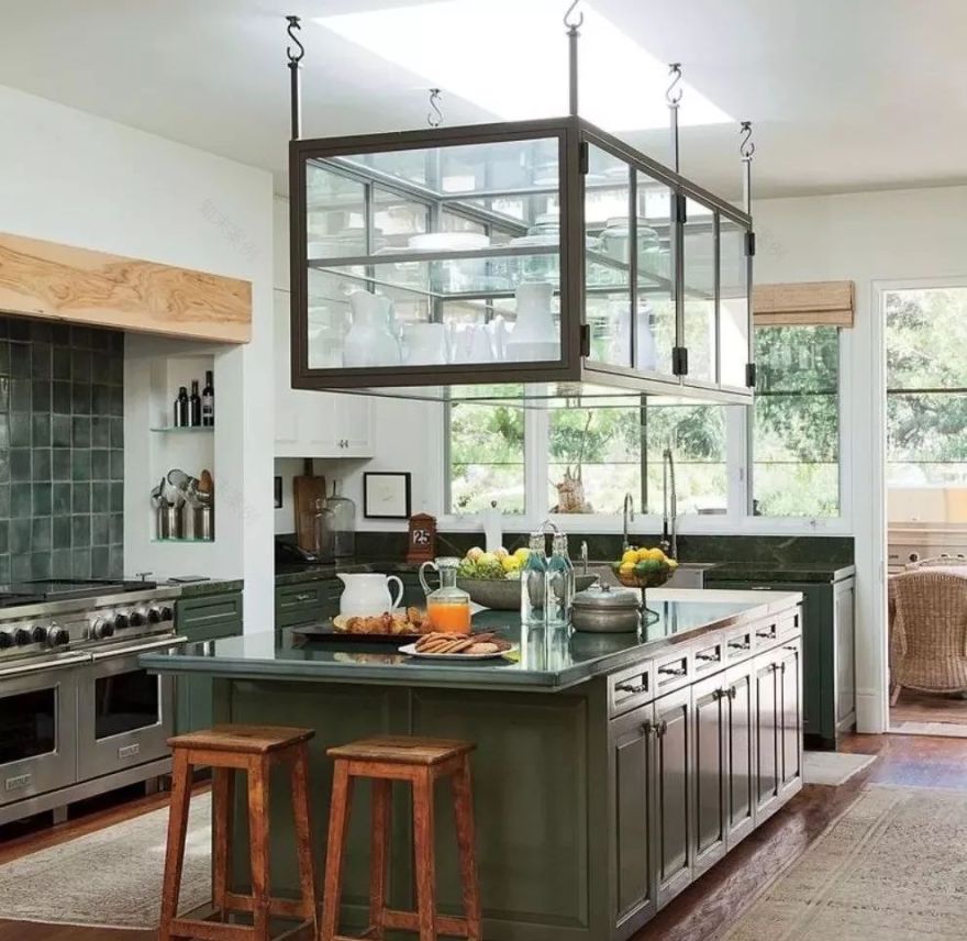 小户型厨房岛台设计,打造幸福烹饪空间-117