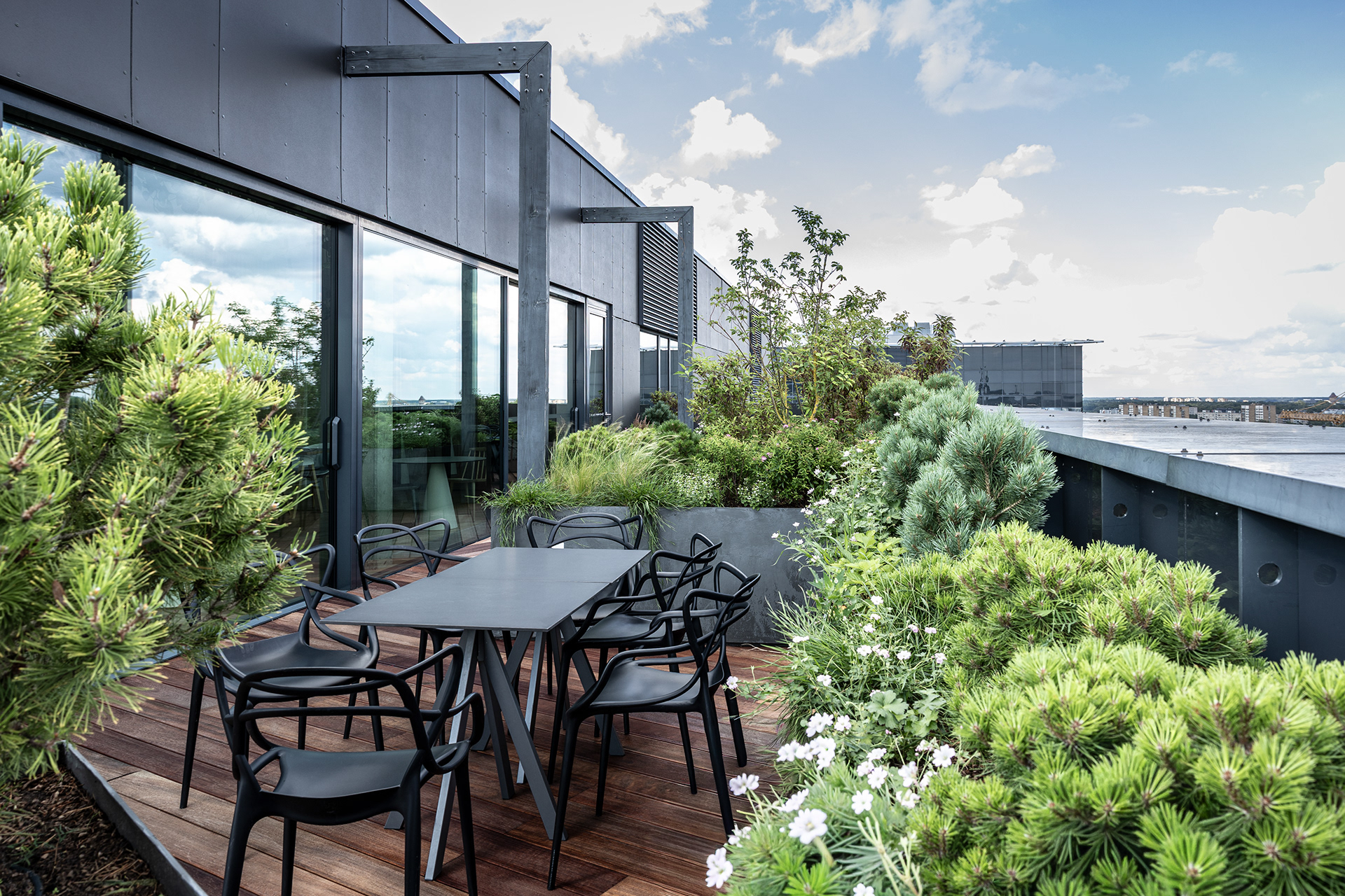 PRIVATE RESTAURANT TERRACE "Place 11" GARDEN DESIGN.-6