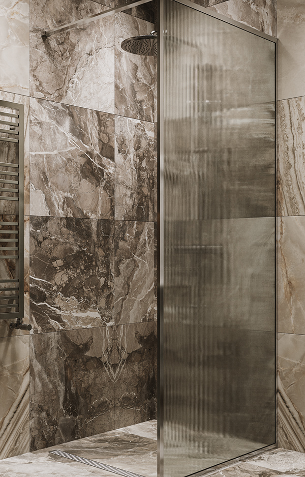 乌克兰 110㎡浅色系公寓设计-23