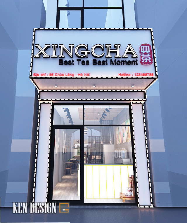 Xingcha 85 Chùa Láng奶茶店设计丨Kendesign-28
