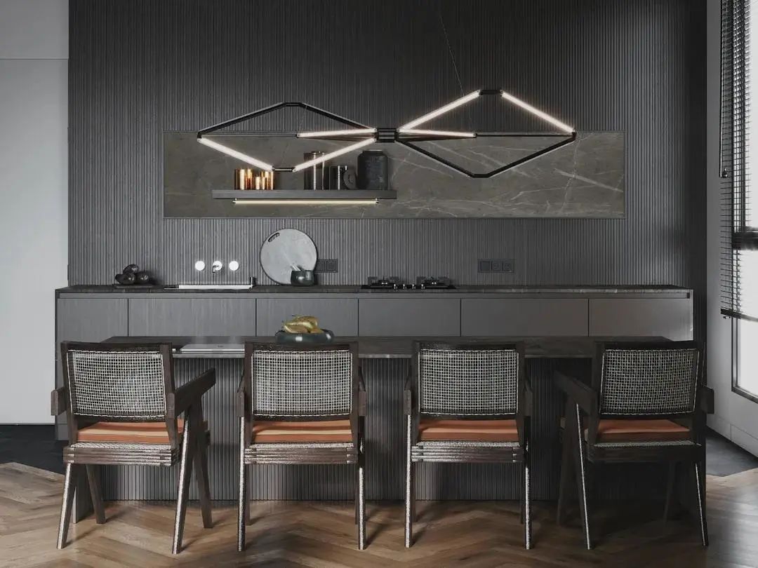 摩登时代大平层,水泥灰与木质元素的自然碰撞-46