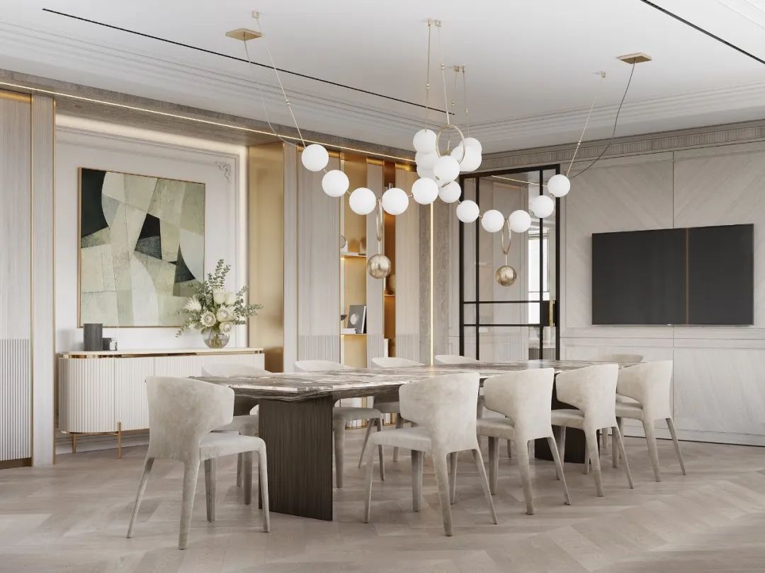 中性经典六口之家丨Ab Architects-17