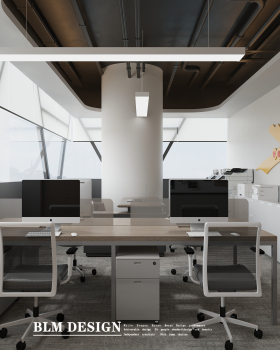 办公室丨白龙马效果图