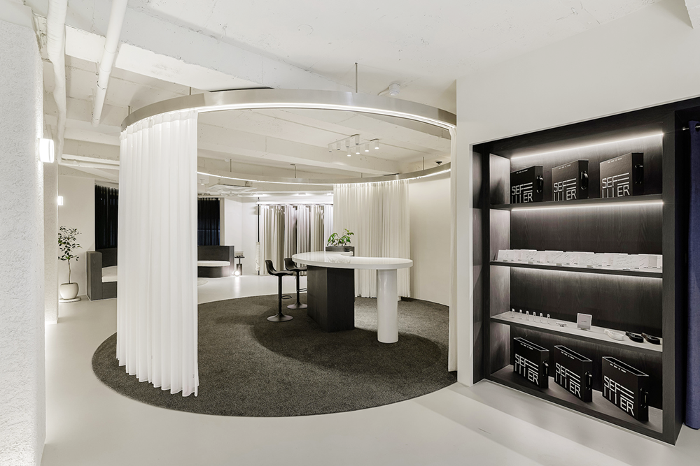 窗帘定制展厅丨韩国首尔丨BLURKER-0