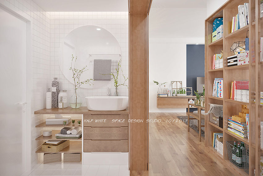 成都北欧风温暖住宅 | 原木与自然的和谐融合-11