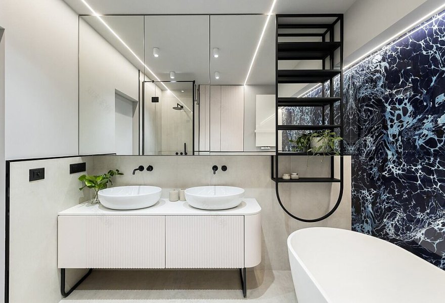 Brisa Azul 公寓丨罗马尼亚布加勒斯特丨Jooca Studio-11