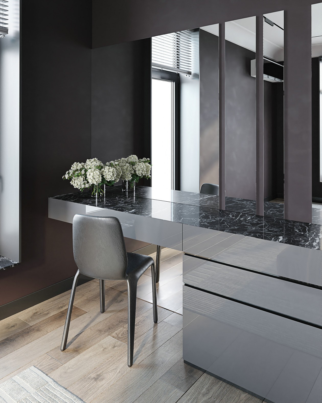 现代质感的魅力 -- 乌克兰基辅公寓设计-17