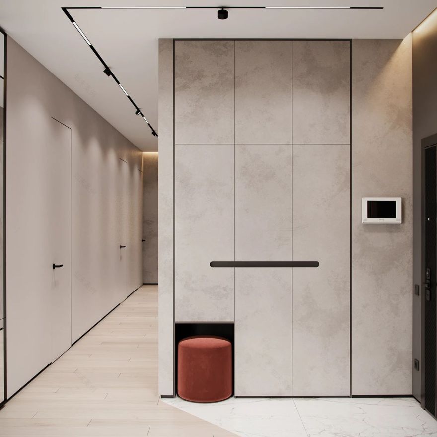 104㎡简约优雅公寓设计丨Bodes studio-17