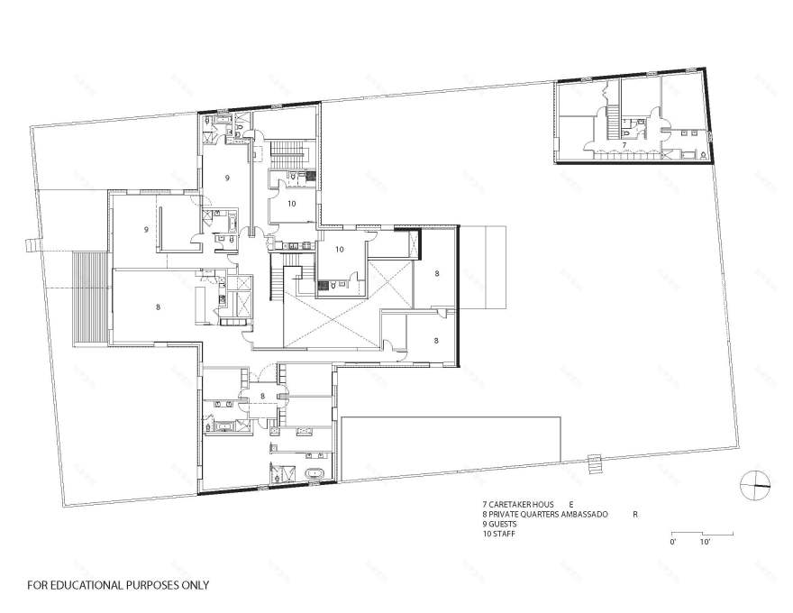 瑞士大使馆新官邸丨美国华盛顿-11