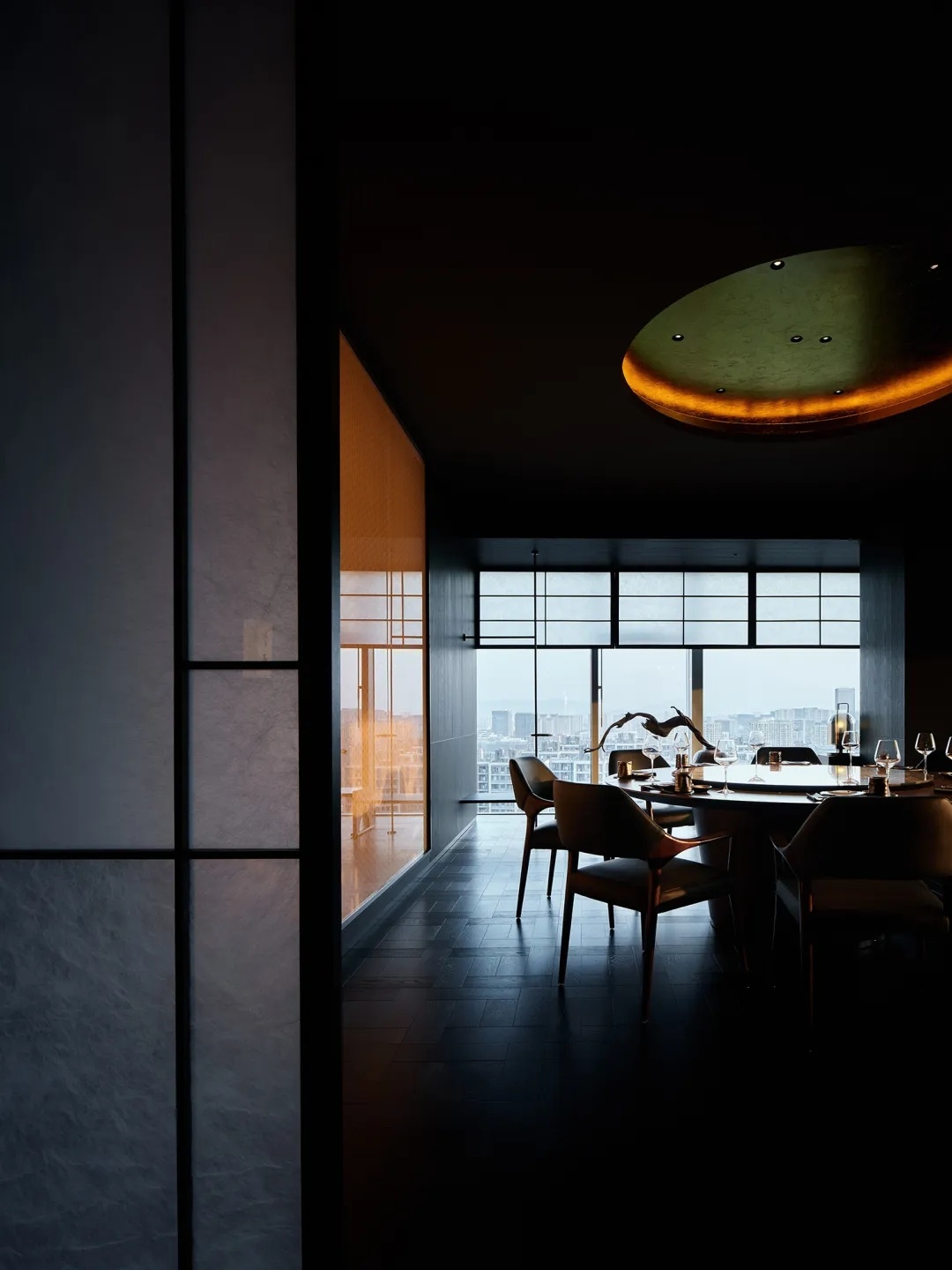 鸣辉正本料理宁波东部店丨中国宁波丨李一设计师事务所-54