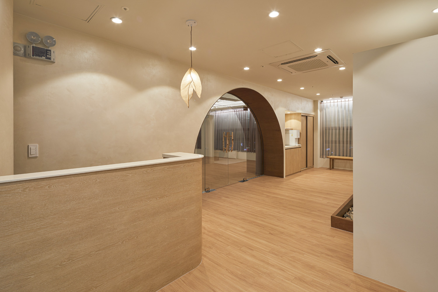 温暖氛围的 39 坪瑜伽空间设计-10