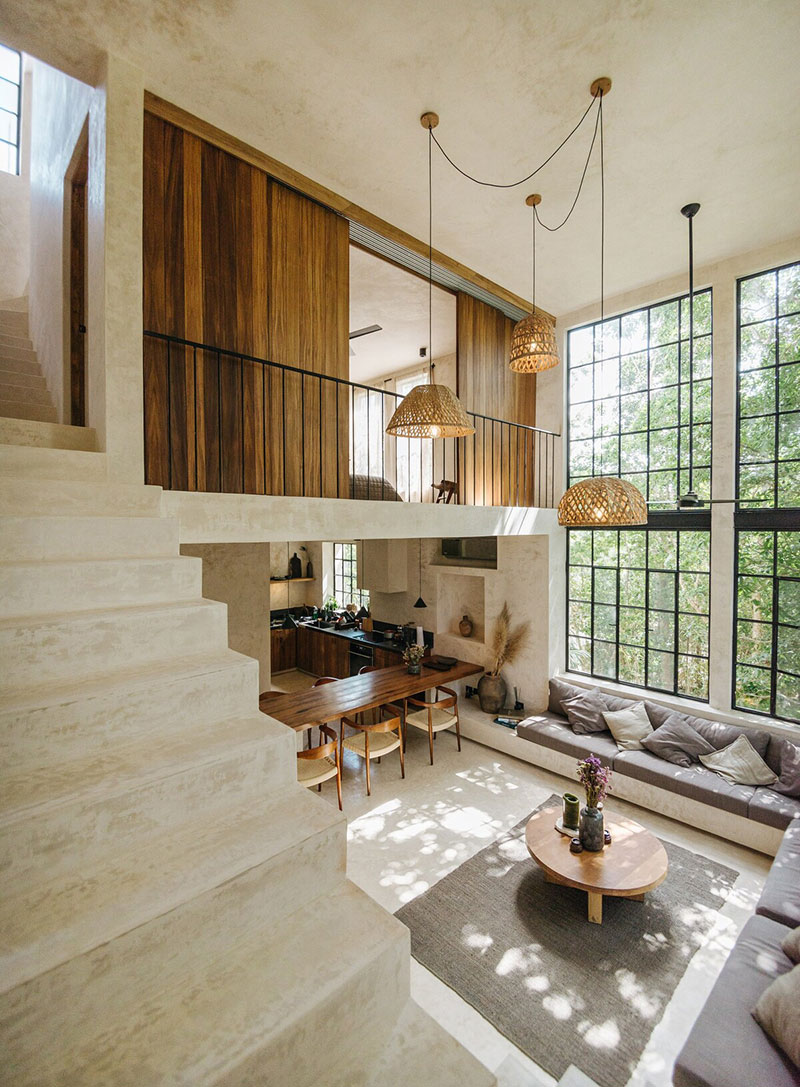 墨西哥热带雨林中的双层公寓-7