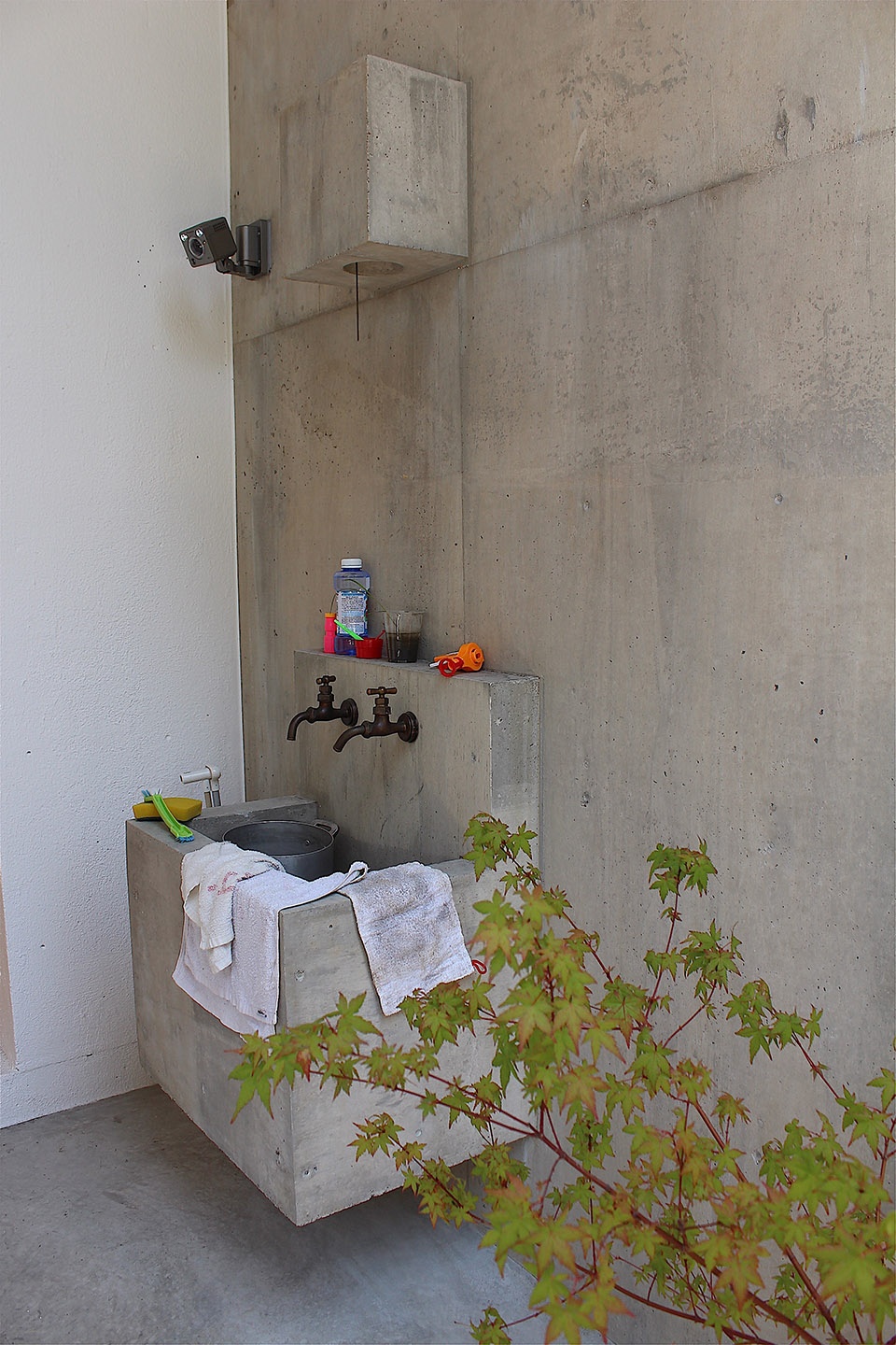 名古屋城附近的混凝土住宅-23