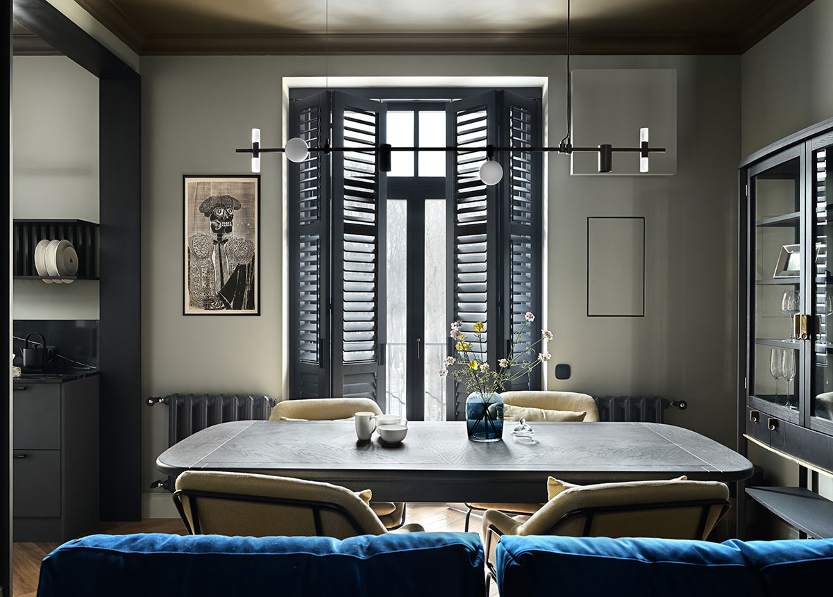 乌尔加·鲁萨科娃设计的基辅时尚单身公寓-1