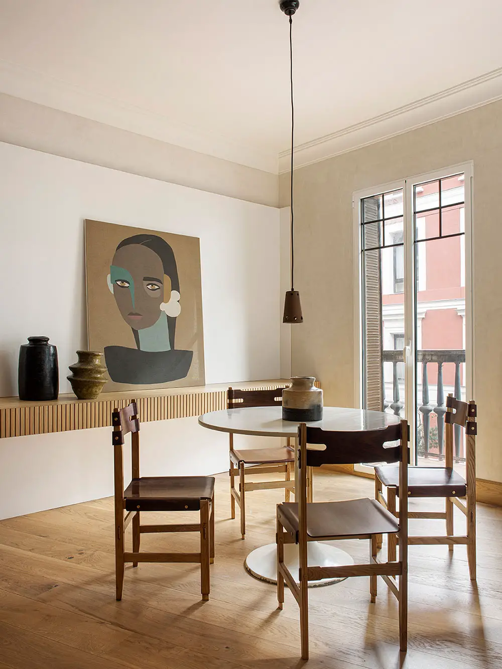 马德里市区一室户挑战性翻新 | 从一室到两室的完美转变-8