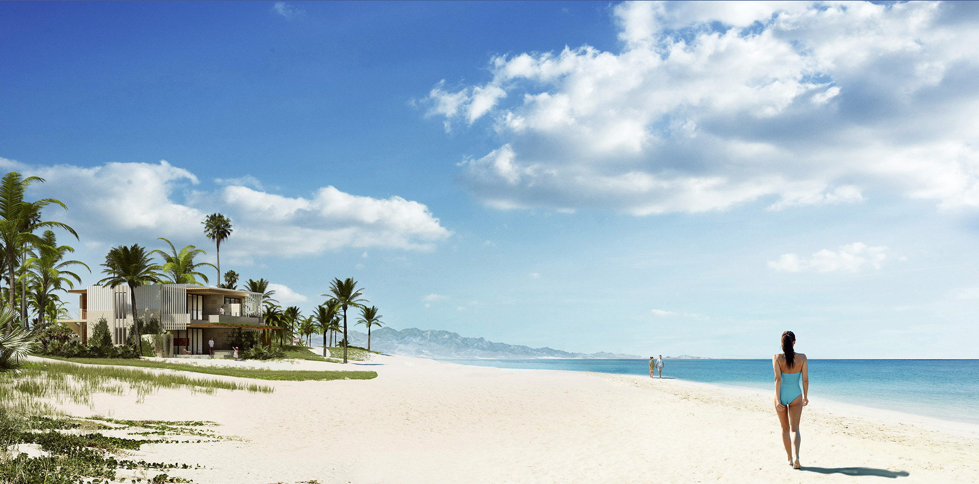 Four Seasons Beach Resort - Illustrations and Renderings by xoio-4