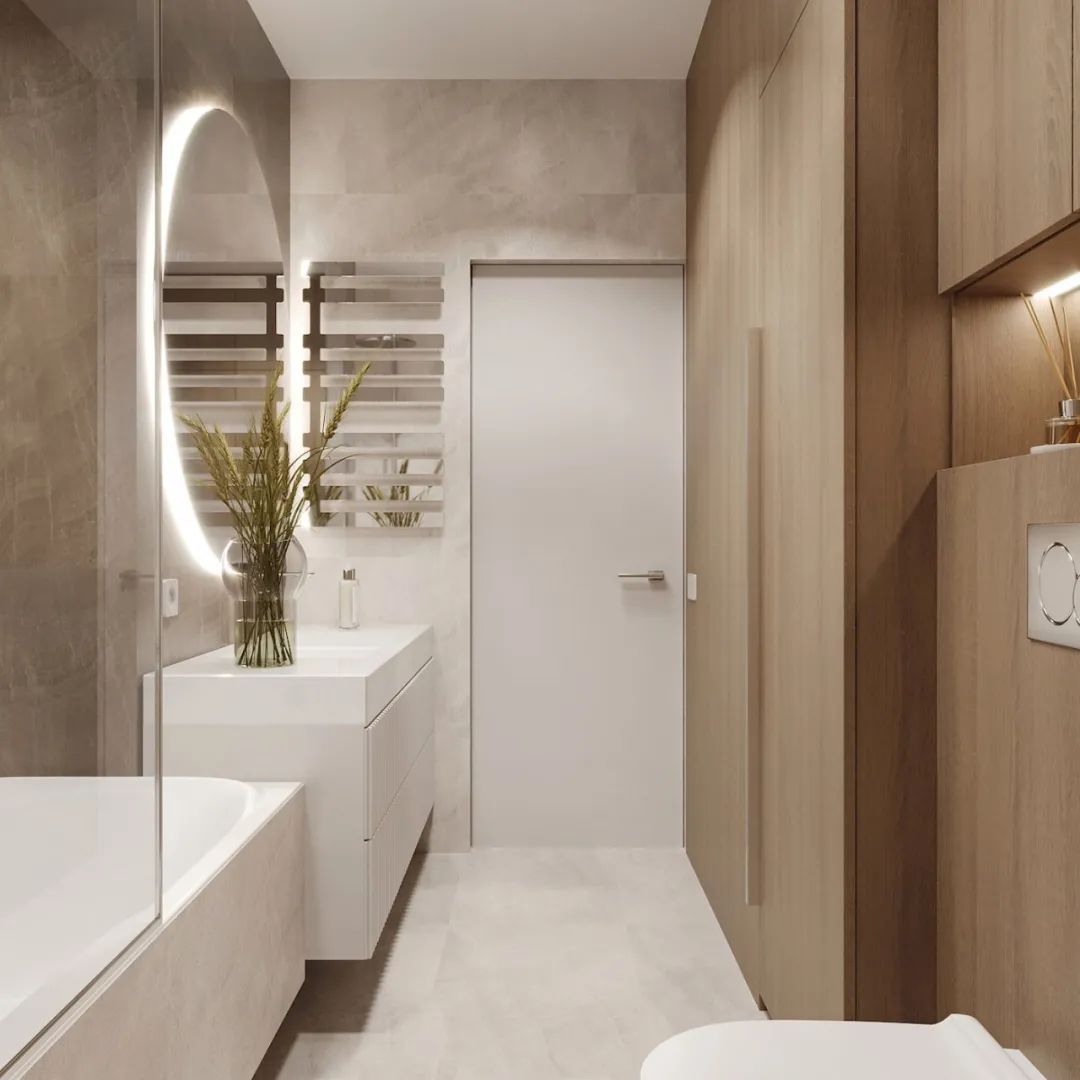 44㎡小宅设计丨Dmitry Shevchenko-59