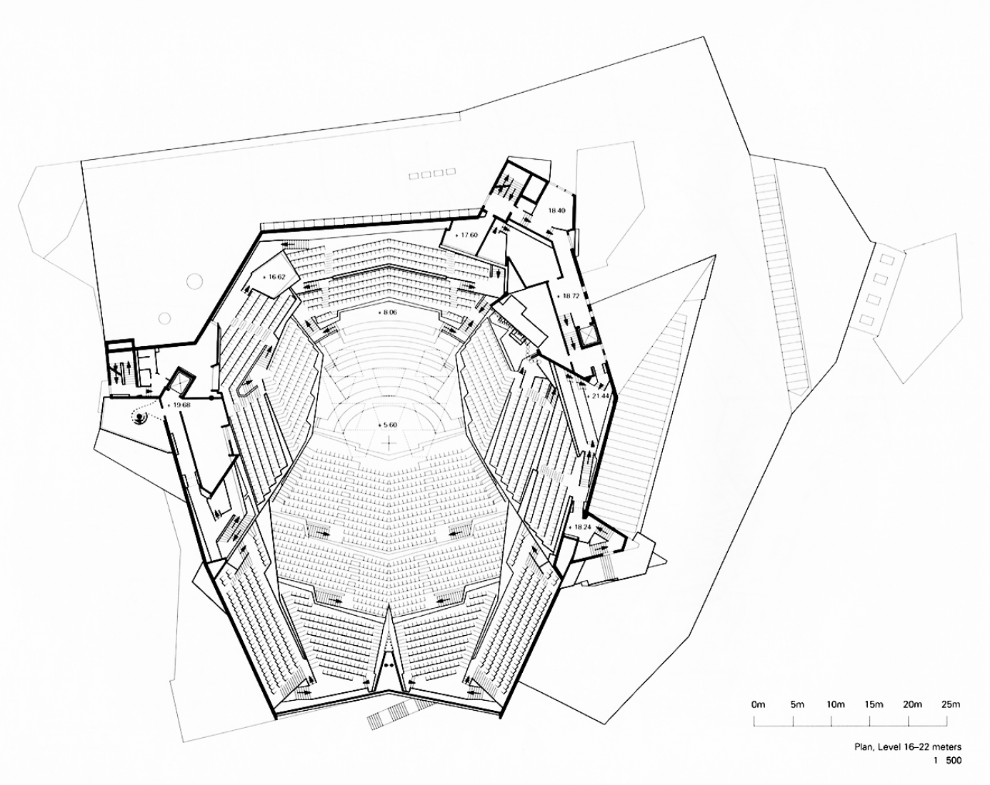 经典再读23 | 柏林爱乐音乐厅：德国建筑的战后新生 -31