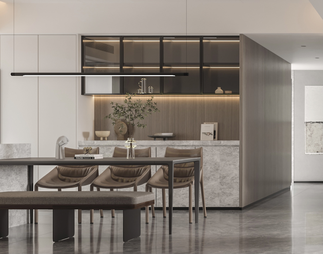 现代简约平层设计之光影艺术-3