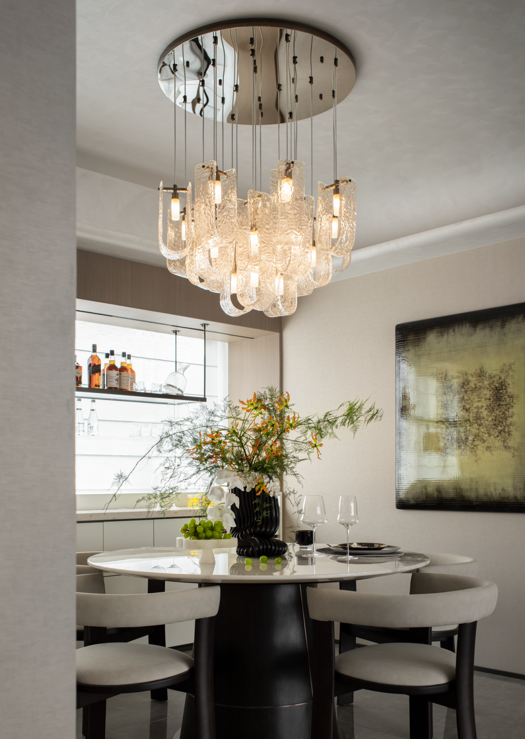 广佛万科天空之城 143 户型样板房丨中国佛山丨深圳 GNU 金秋设计-23