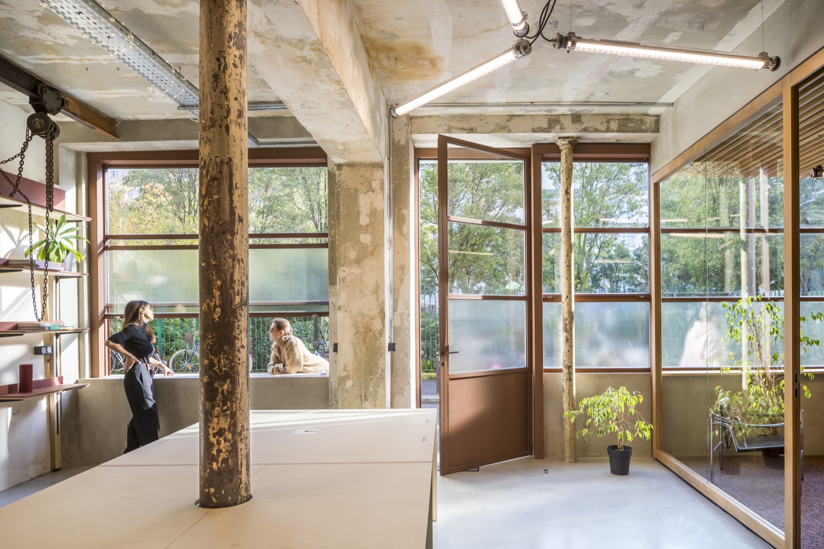 旧作坊中的办公空间丨法国巴黎丨Nicola Spinetto Architectes-12