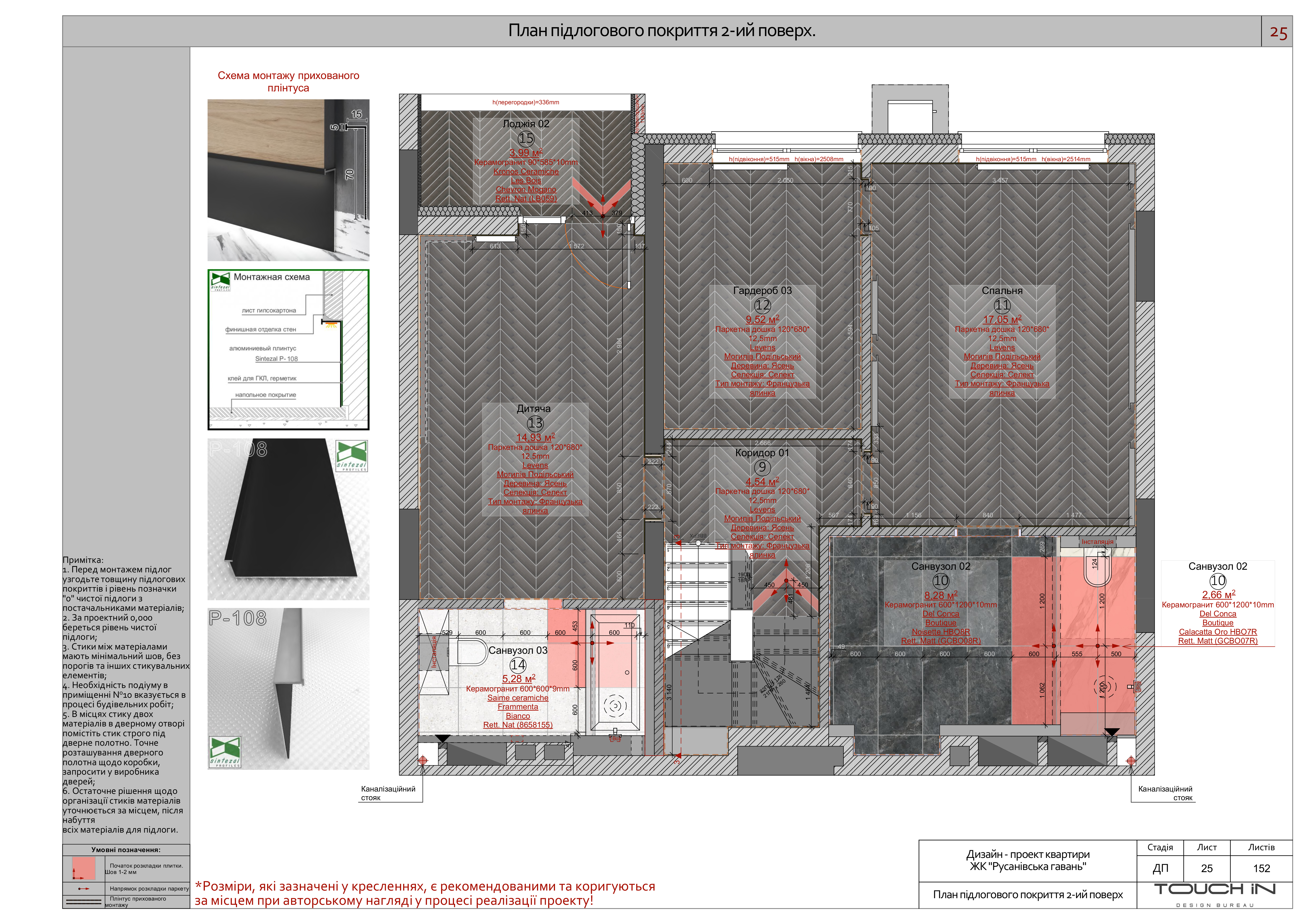 Дизайн-проєкт квартири. ЖК"Русанівська гавань" м.Київ-27