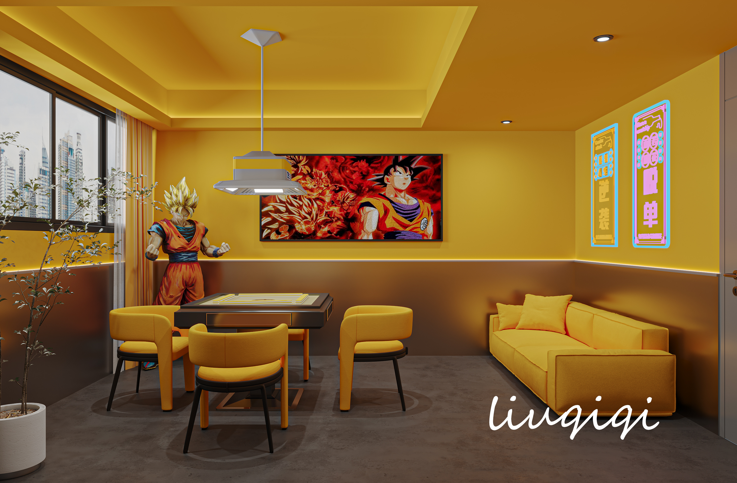 棋牌室设计 | 自由，充满活力的娱乐新地标-0