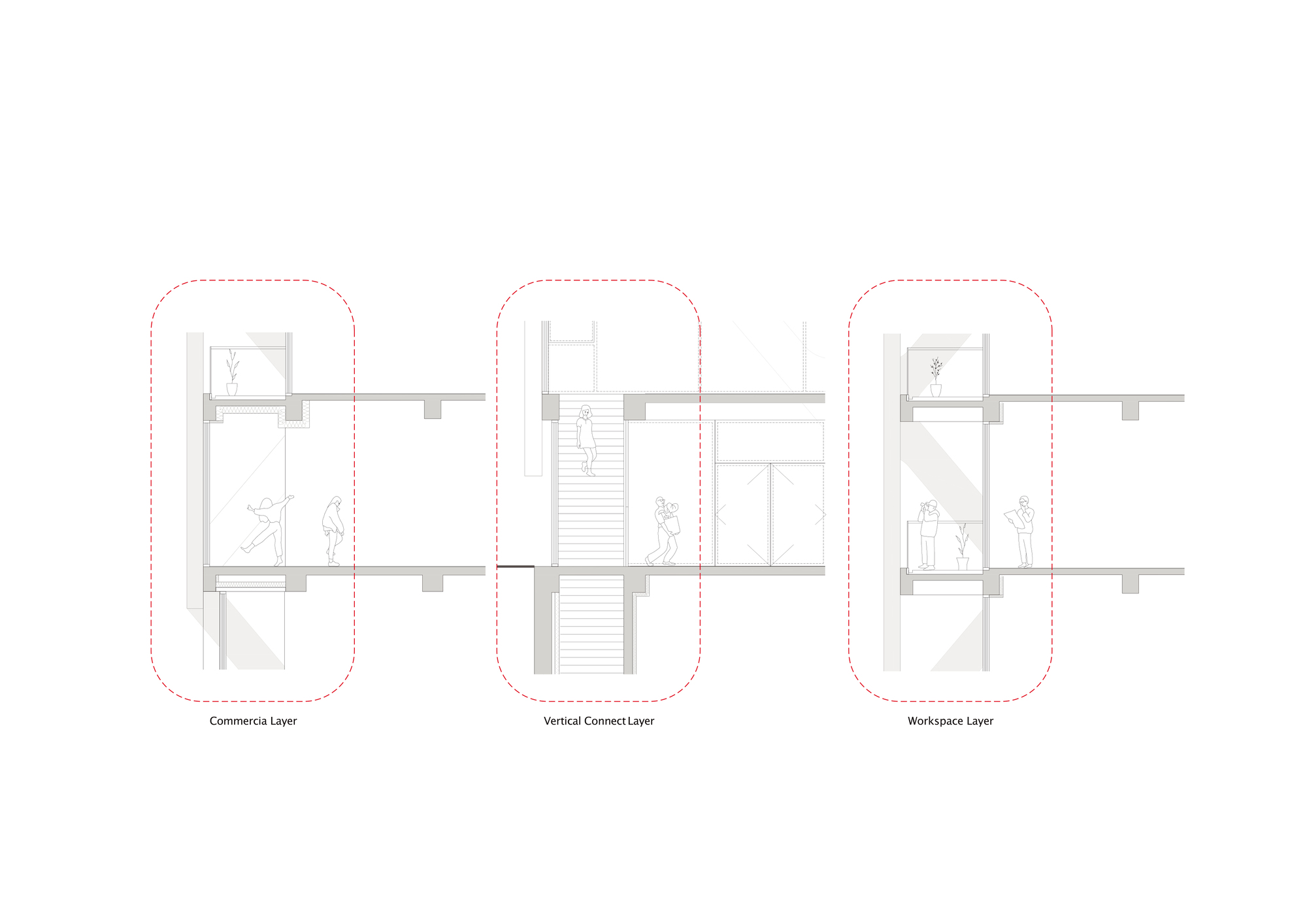 折叠地面社区设施丨韩国首尔丨LIFE Architects-15