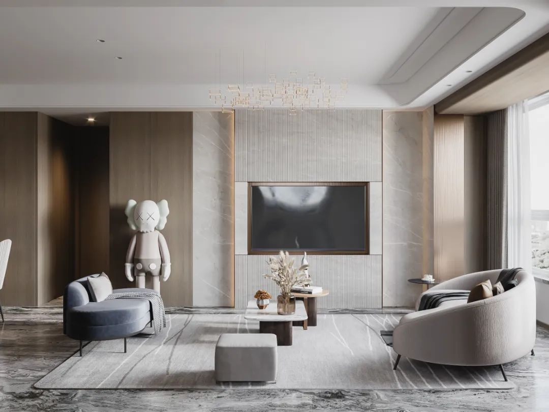 现代轻奢“大树装饰”案例解析-3