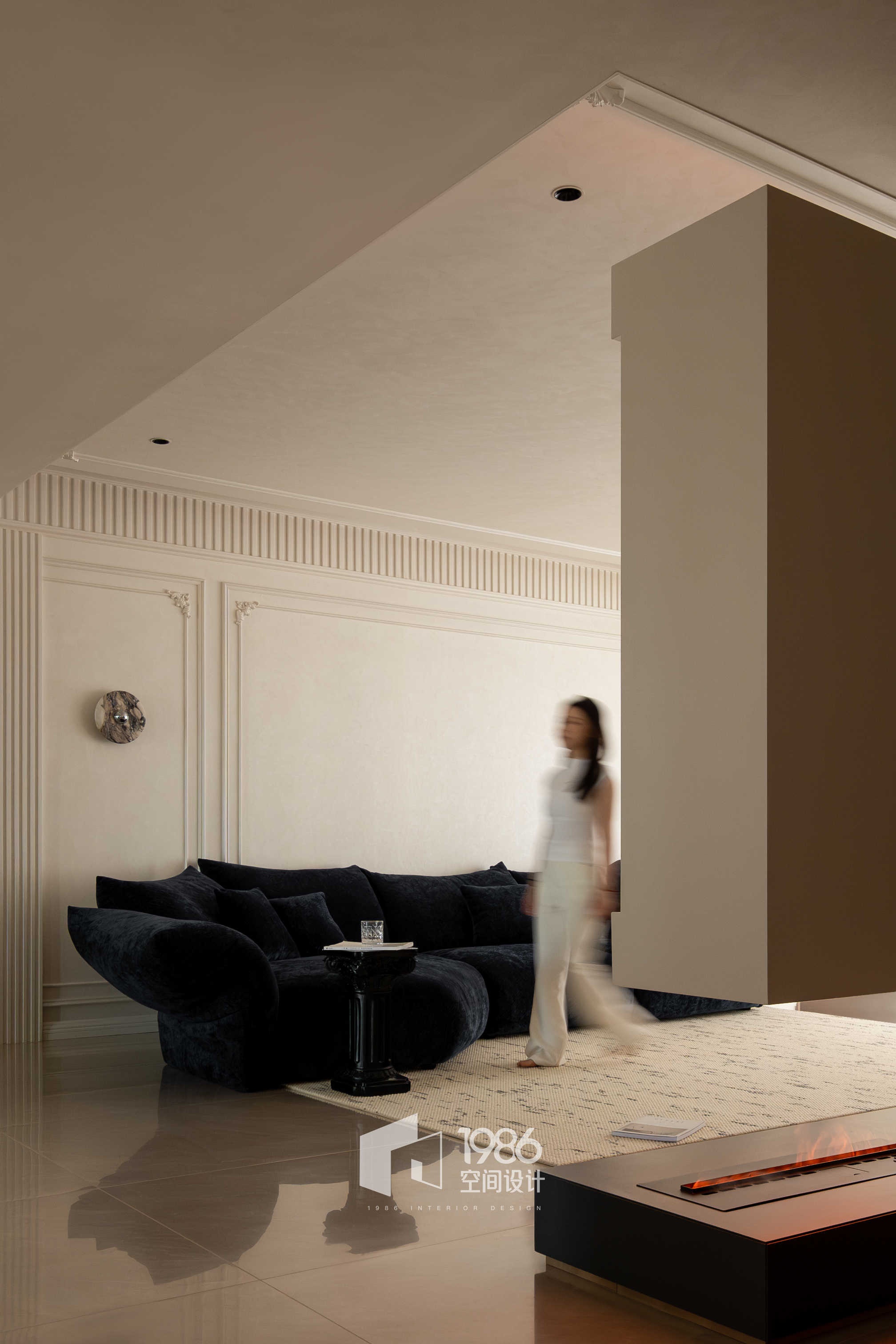 180㎡自带电影感的轻法式之家丨中国长沙丨1986空间设计-0