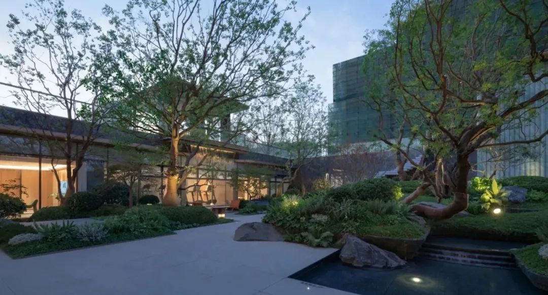 郑州顶流四代住宅,招商·林屿境丨中国郑州丨青岛厚德景观规划设计有限公司-24