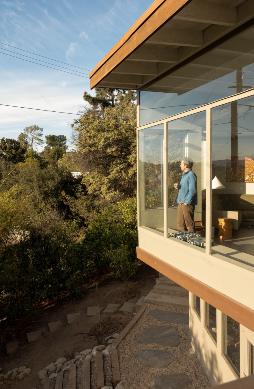 乡村自建房室内丨美国洛杉矶丨鲁道夫·辛德勒-13