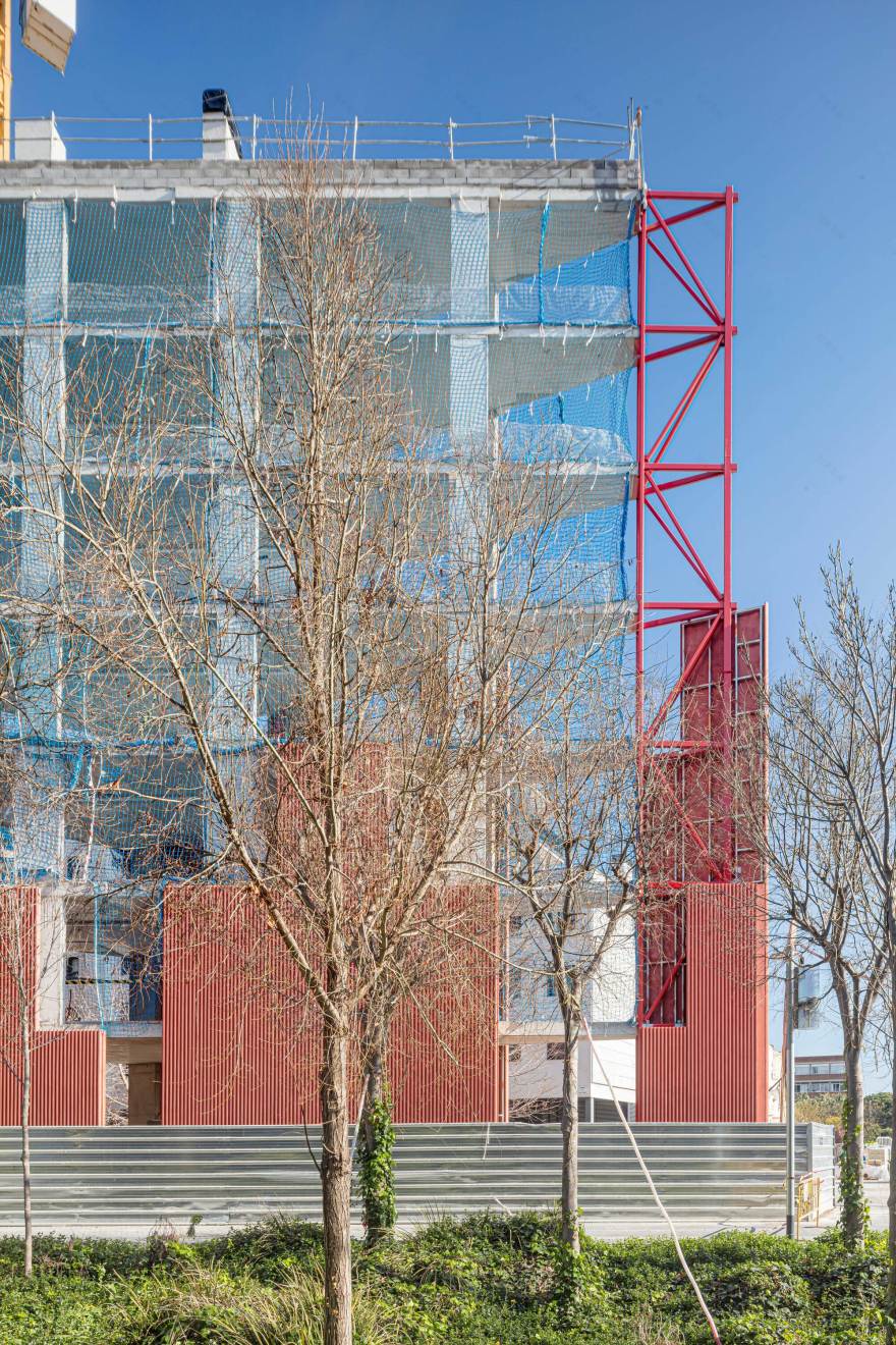 72 套社会住房单元丨西班牙巴塞罗那-30