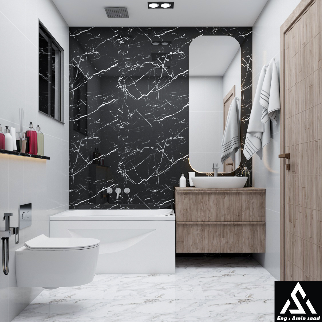 تصميم شقة 150 متر-8