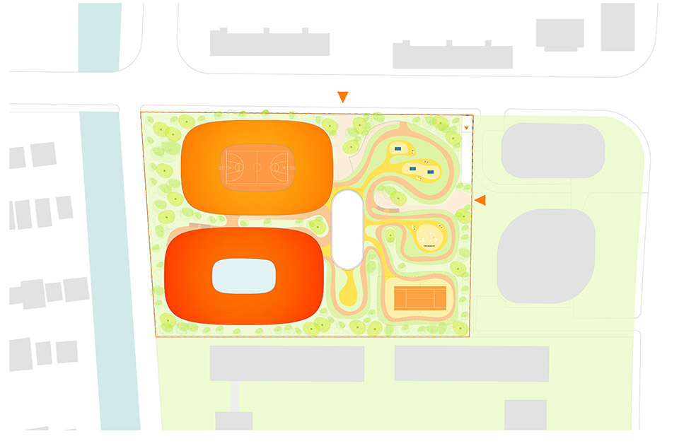 松江泗泾体育中心概念方案丨中国上海丨selgascano-44