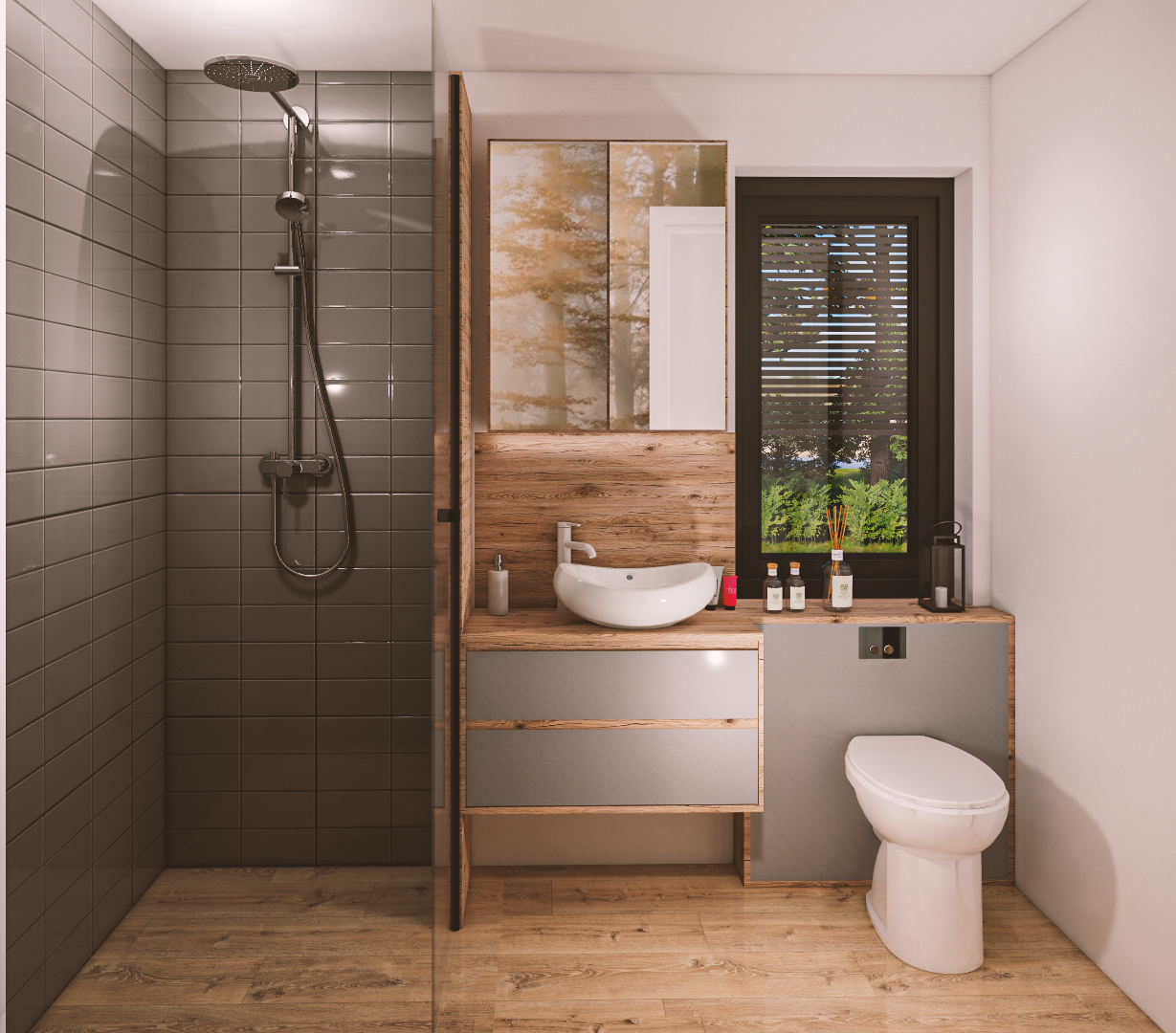 Qubo, Mobilne Hiše, 3D model, Design & Visualization-14