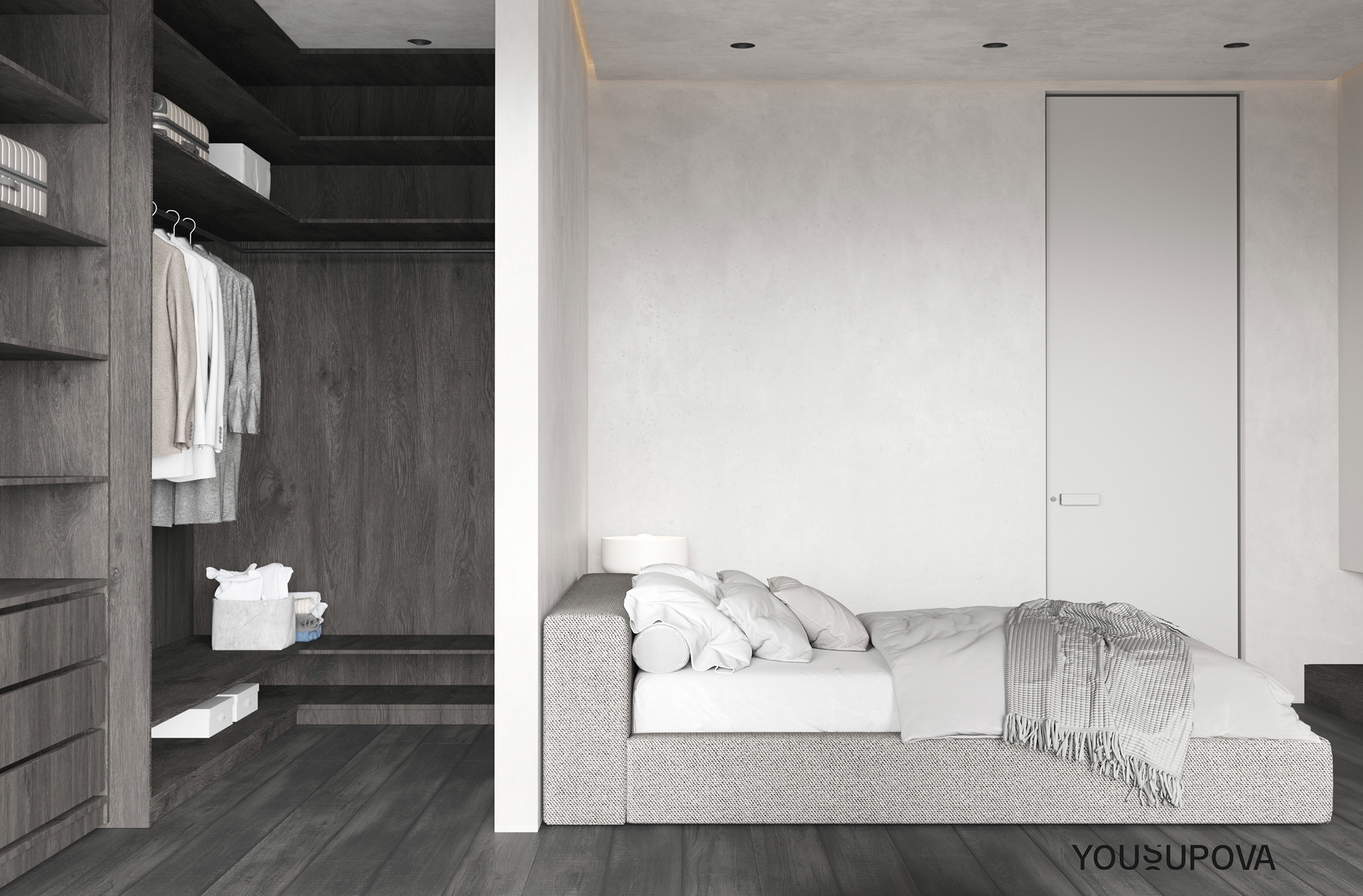 水泥灰色系 空间设计-8