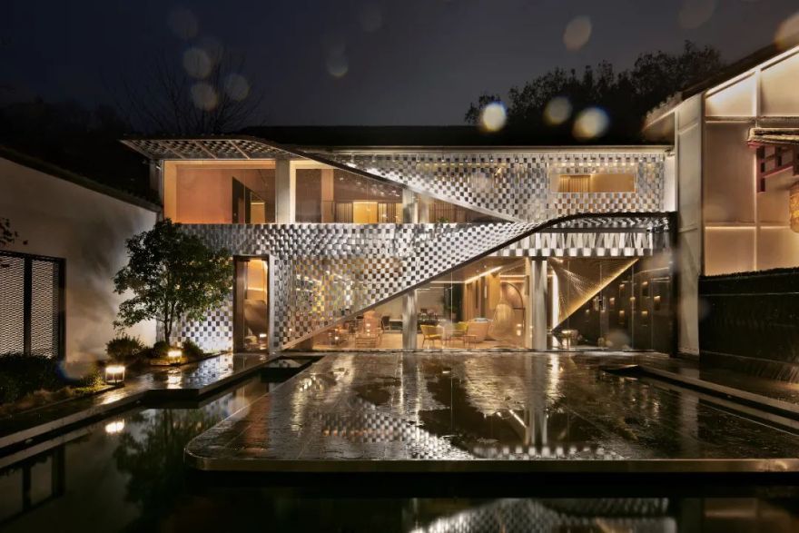 藤编、原木、大理石,自然稳重的空间气场|寻常设计-0